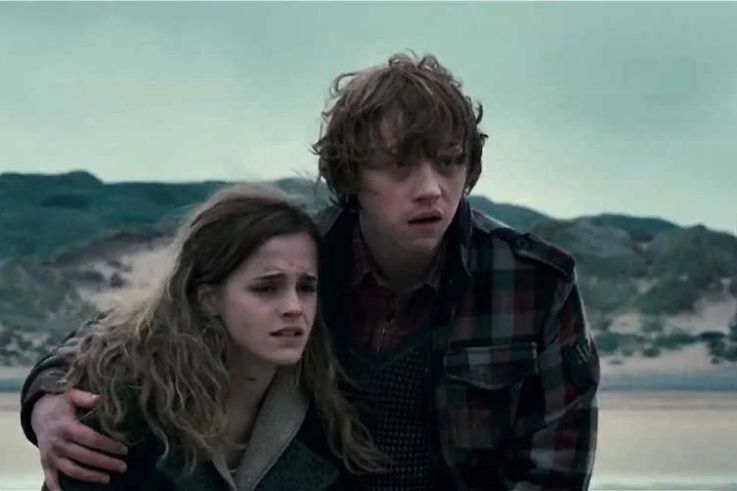 Harry potter et les reliques de la mort partie 1 : Emma Watson et Rupert Grint