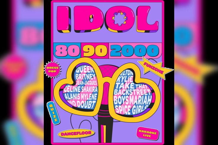 IDOL : une soirée immersive au cœur des années 80, 90 et 2000