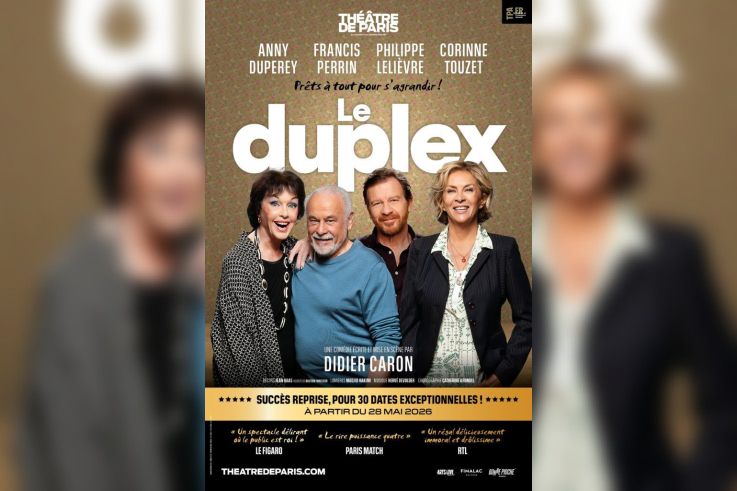 Le Duplex, comédie avec Anny Duperey et Pascal Légitimus, revient au Théâtre de Paris en septembre