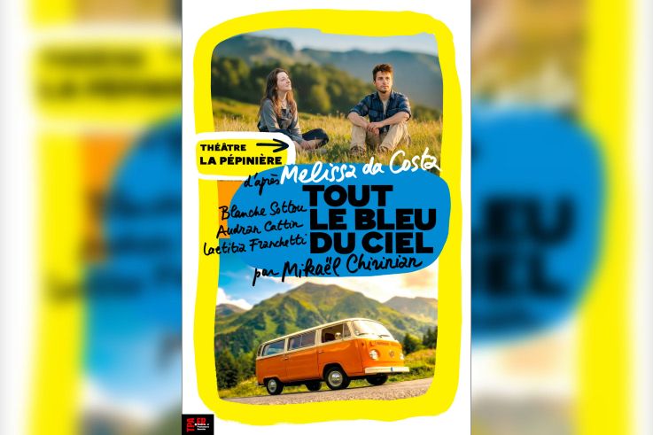 Tout le bleu du ciel, le roman de Mélissa Da Costa au Théâtre La Pépinière à Paris