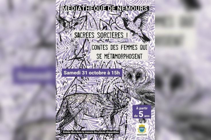 Halloween 2026 à Nemours : des contes gratuits à la médiathèque