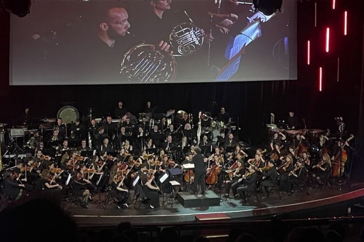 Orchestre au Grand Rex