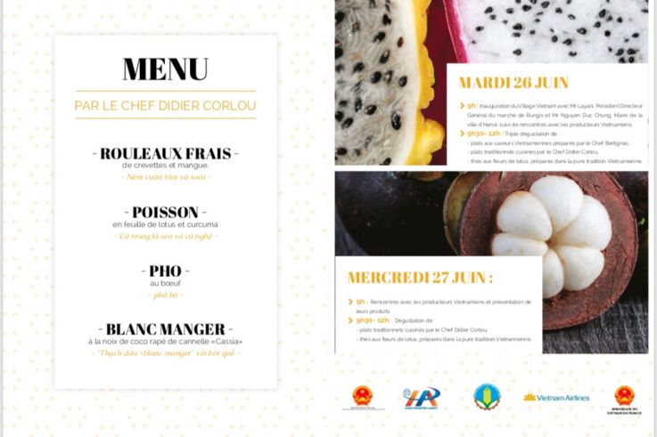 Le Vietnam s'installe à Rungis