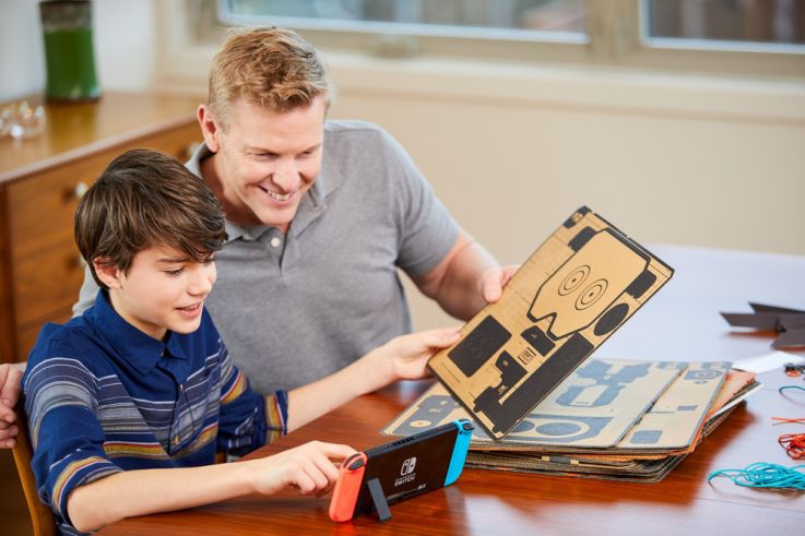 Ateliers Nintendo Labo à la Cité des Sciences et de l'Industrie