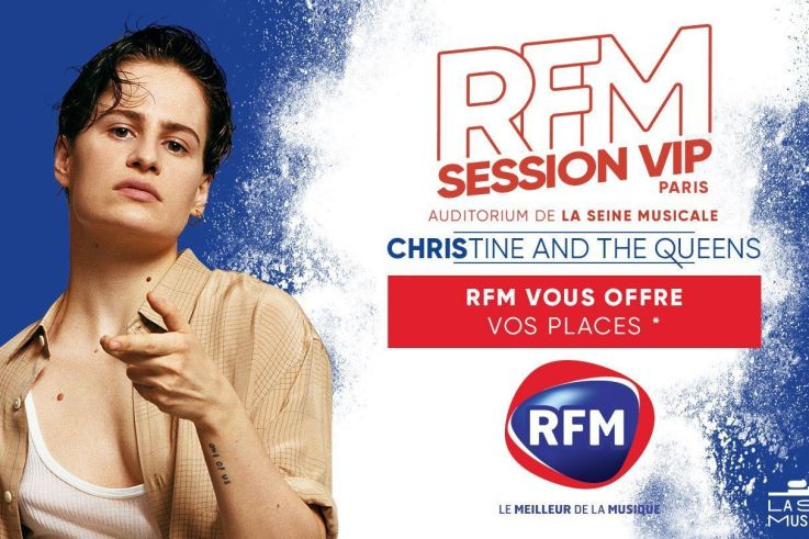 RFM Session VIP avec Christine and The Queens en concert à La Seine Musicale