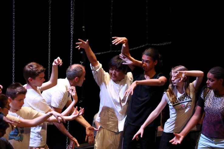 teliers ludo pédagogiques orchestrés par des enseignants autour des arts du spectacle et du film d'animation pendant les vacances d'hiver