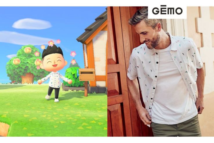 Coronavirus : la nouvelle collection GEMO présentée sur... Animal Crossing