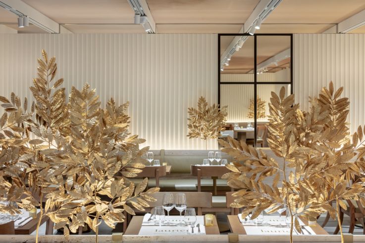 Laurier, le restaurant grec signé Mavrommatis aux Galeries Lafayette Champs-Elysées : invitations