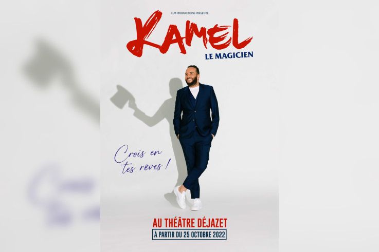 Kamel le Magicien enchante le Théâtre Dejazet à Paris avec son nouveau spectacle