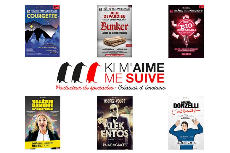 Ki M'aime Me Suive, producteur de spectacles et créateur d'émotions à Paris