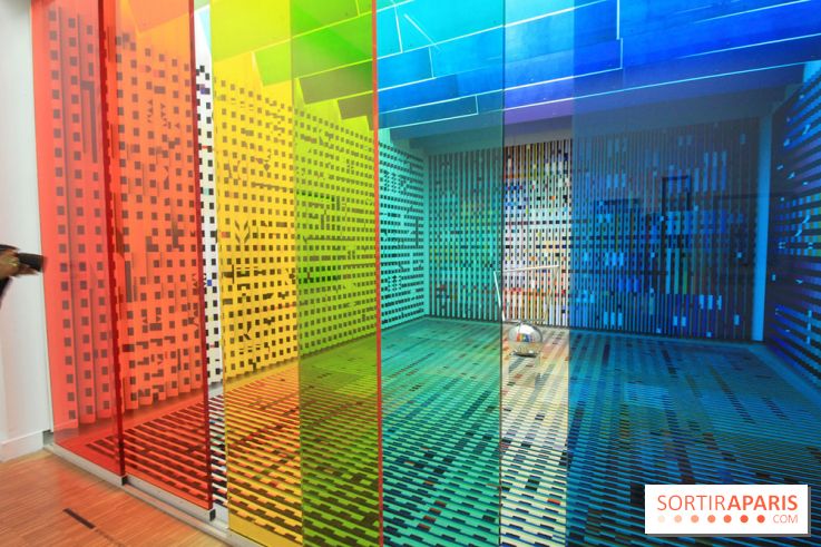 Musée en Œuvre(s) au Centre Pompidou - antichambre des appartements du Palais de l'Elysée sous Pompidou, Yaacov Agam