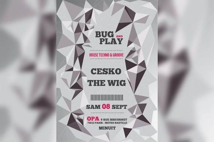 Bug And Play avec Cesko et The Wig