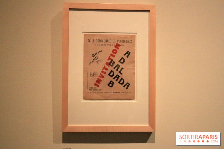 Exposition DADA au Musée de l'Orangerie - affiche