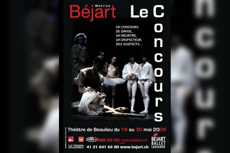 Le Concours, Ballet, Béjart, Palais des Sports