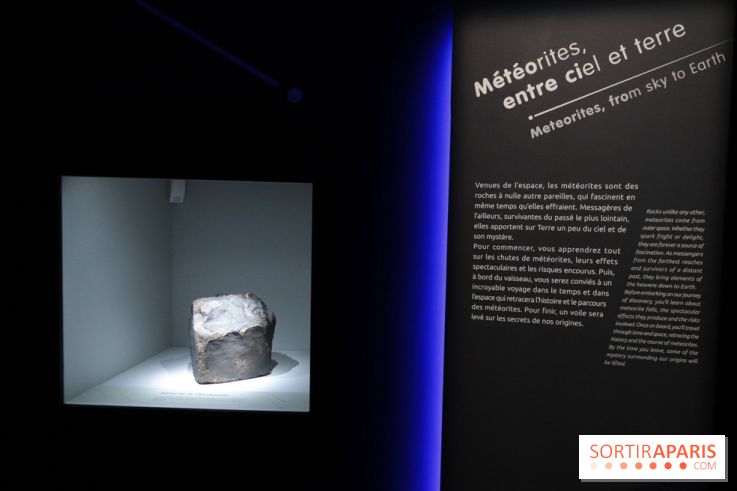 Exposition Météorites au Muséum national d'Histoire naturelle, les photos