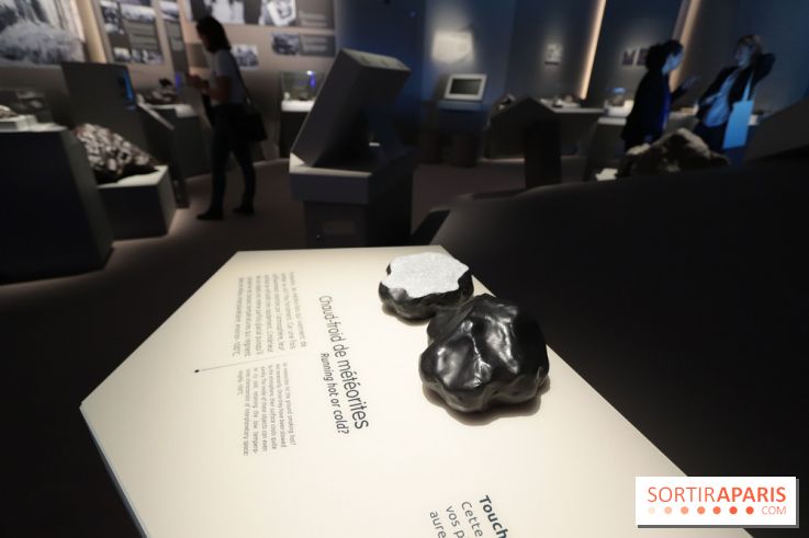 Exposition Météorites au Muséum national d'Histoire naturelle, les photos