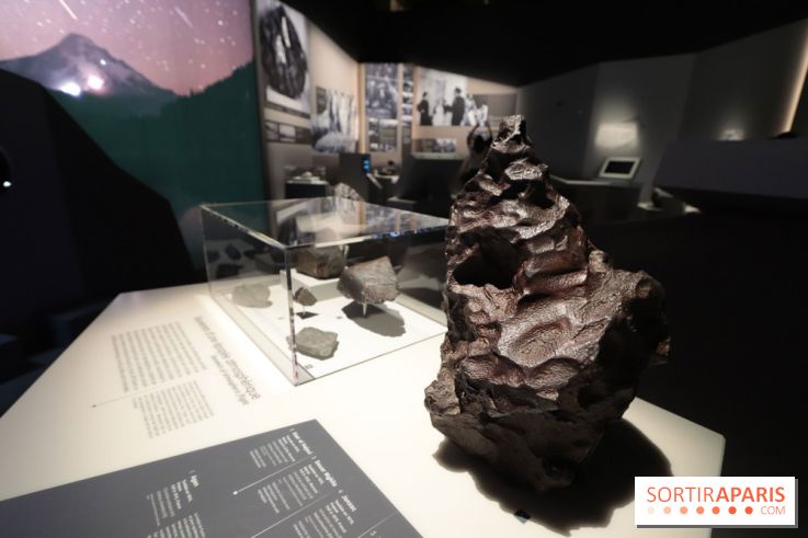 Exposition Météorites au Muséum national d'Histoire naturelle, les photos