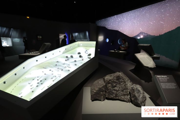 Exposition Météorites au Muséum national d'Histoire naturelle, les photos