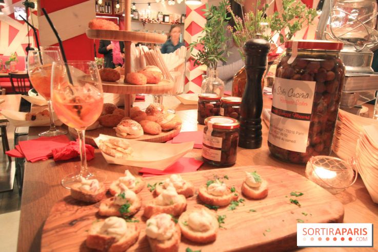 Dégustation d'antipasti à Non Solo Pizze