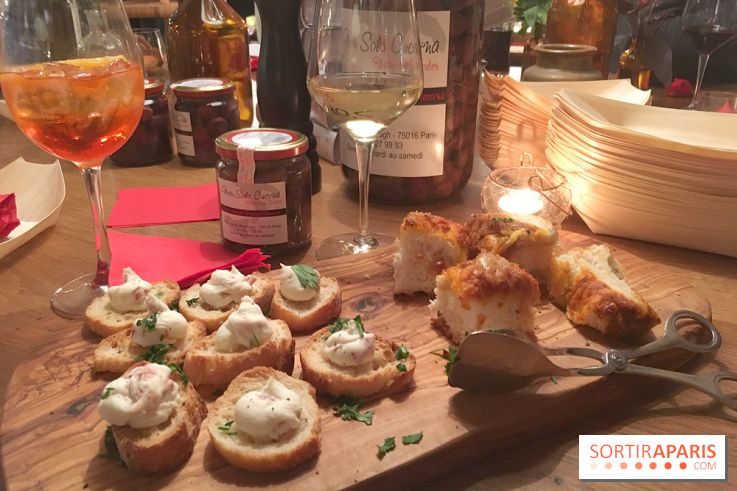 Dégustation d'antipasti à Non Solo Pizze