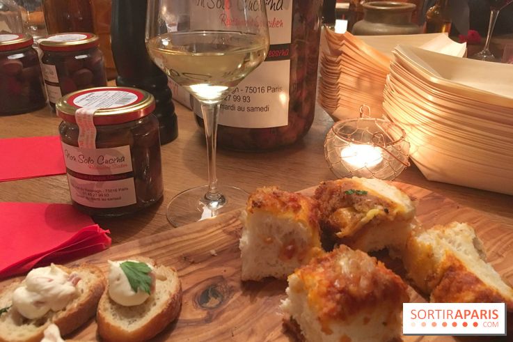 Dégustation d'antipasti à Non Solo Pizze