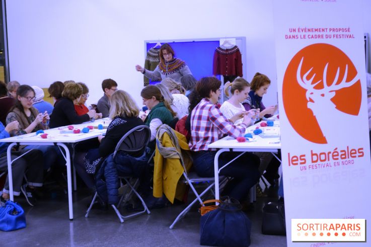 Festival Les Boréales 2017 à Caen - Atelier Tricot
