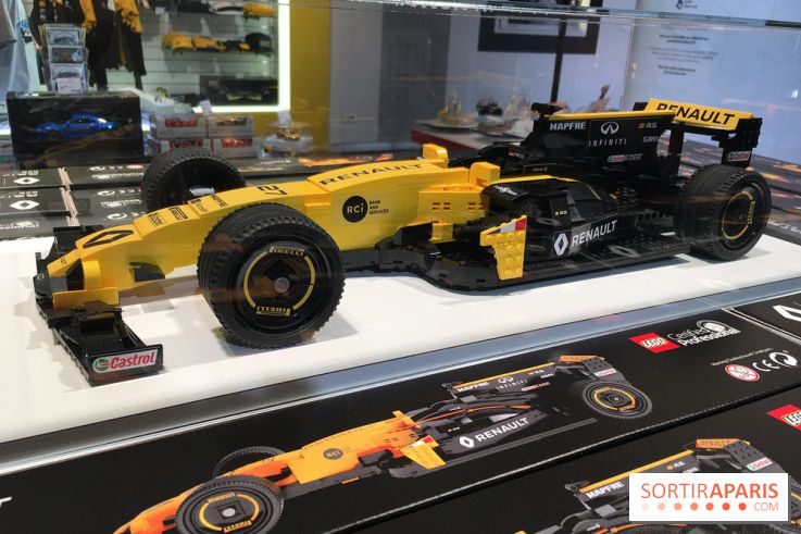 Découvrez une Formule 1 Renault RS17 100% LEGO® à l'Atelier Renault 
