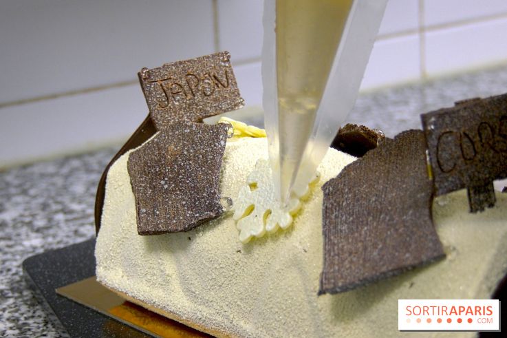 La Bûche Voyage de Bryan Esposito à l'Hôtel Westminster