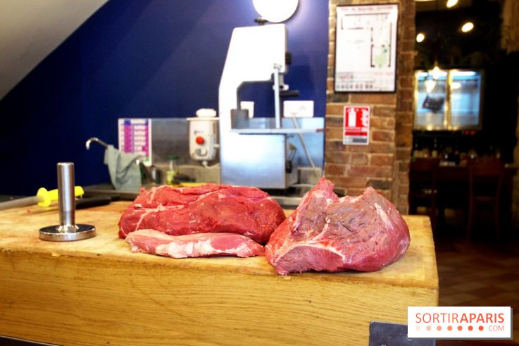Bidoche : la boucherie qui cache un restaurant à Paris
