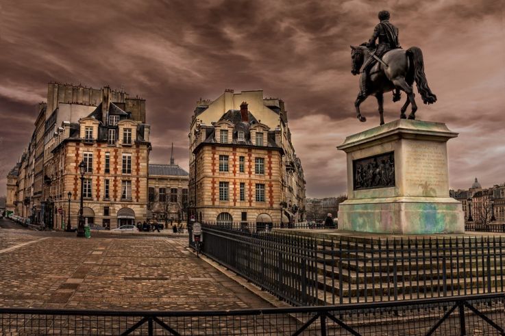 Visite de Paris sur les traces d'Henri IV : invitations 