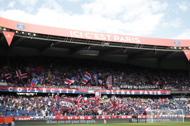 PSG-Reims au Parc des Princes en Ligue 1