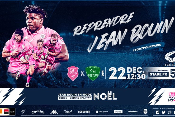 Stade Français - Pau au Stade Jean Bouin : gagnez vos places 