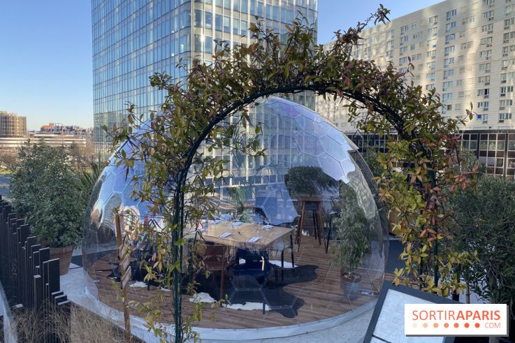 La bulle Octopus, nouvelle table d'hôte insolite à La Défense 
