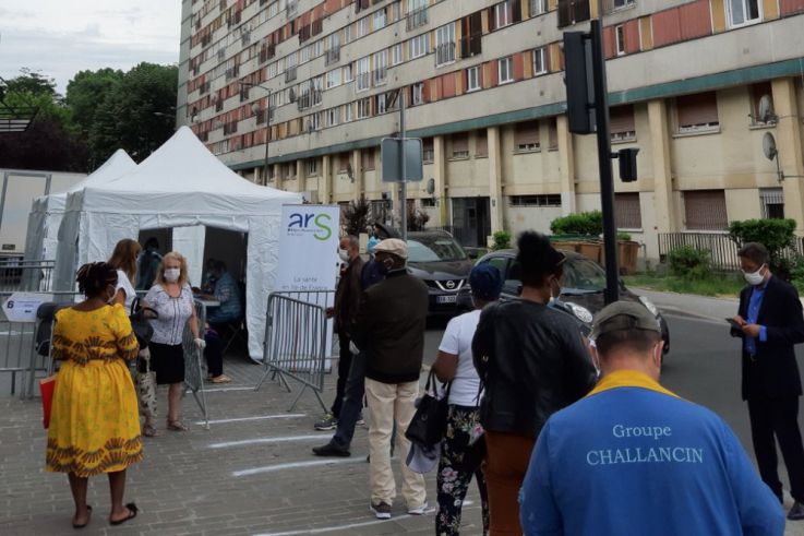 Dépistage gratuit sans rendez-vous à Clichy-sous-Bois ce vendredi 22 mai 