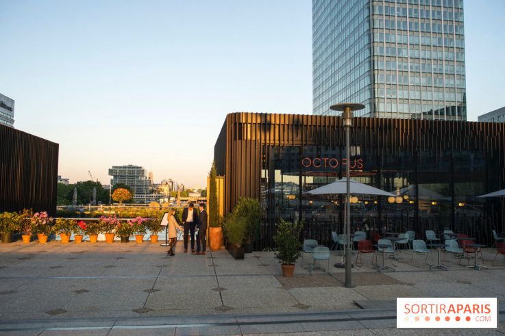 Apéro sur la terrasse Octopus avec 30&40 à La Défense 