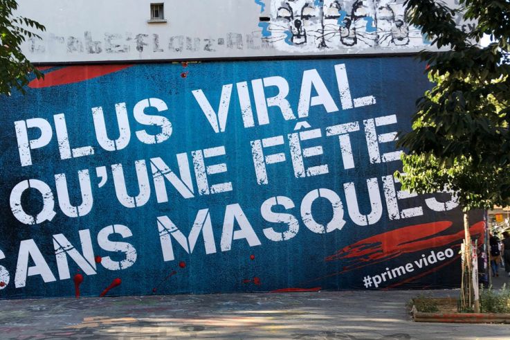 La Ville de Paris inflige une amende à Amazon Prime pour une publicité sauvage 