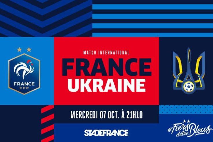 France Ukraine au Stade de Frances en match amical, 1000 spectateurs maximum 