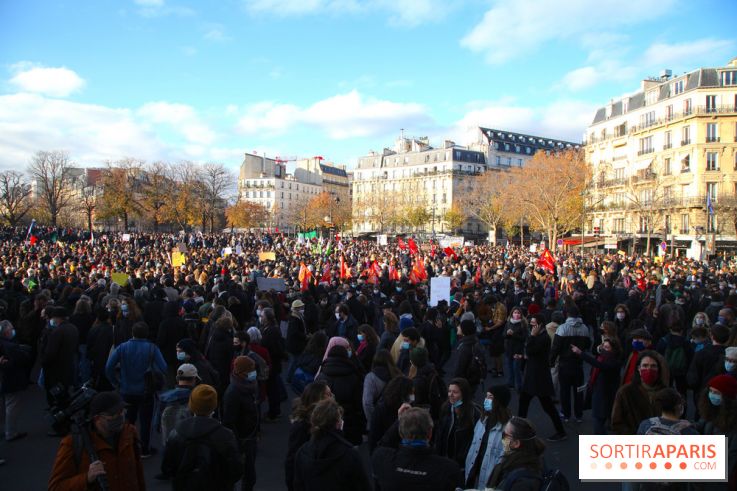 Marche des solidarités "Liberté, Égalité, Papiers" entre Opéra et Hôtel de Ville à Paris ce vendredi