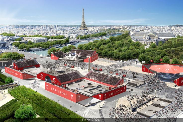 Paris 2024 Summer Olympics: first pictures of the Olympic venue of the ...