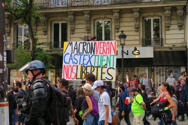 Manifestations anti-pass sanitaire à Paris : trois parcours prévus ce samedi 14 août