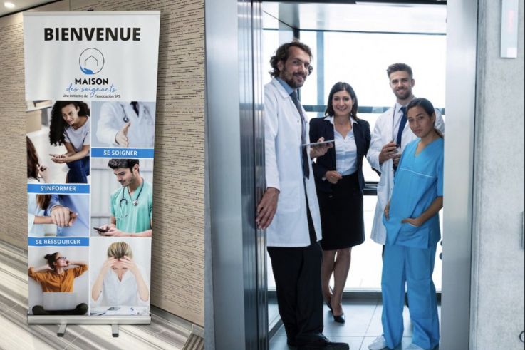 Paris : une "Maison des soignants" ouvre ses portes à deux pas de l'Arc de Triomphe
