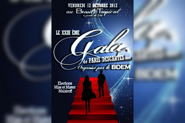 XXIIIème GALA DE DROIT DE PARIS DESCARTES