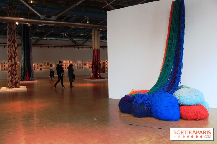 Sheila Hicks, Atterissage au Centre Pompidou : les photos de l'exposition