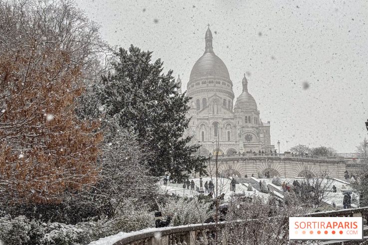 La Neige à Paris - Montmartre