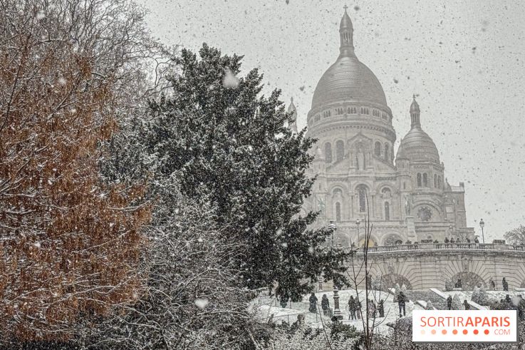 La Neige à Paris - Montmartre