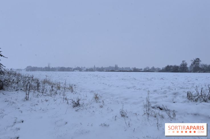 La Neige à Paris - village ile de france