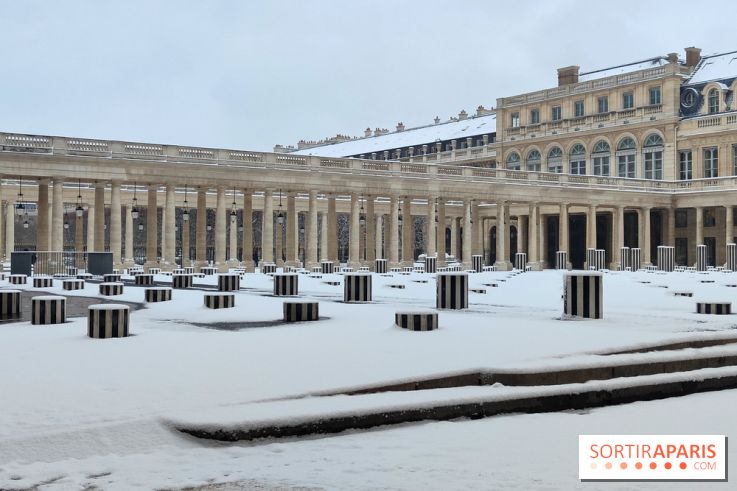La Neige à Paris - domaine palais royal
