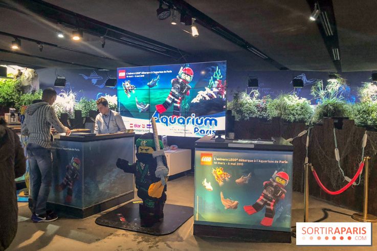 Les 60 ans de LEGO® à l'Aquarium de Paris