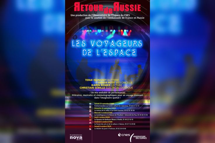 Les Voyageurs de l'Espace en tournée