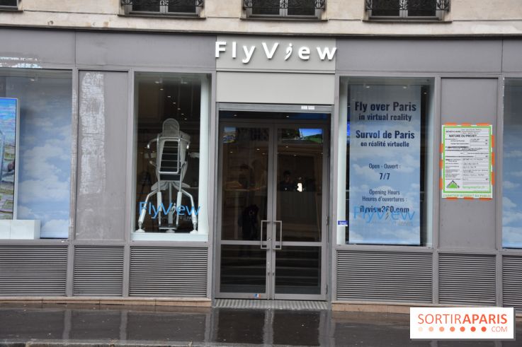 FlyView, l'attraction VR immersive au cœur de Paris